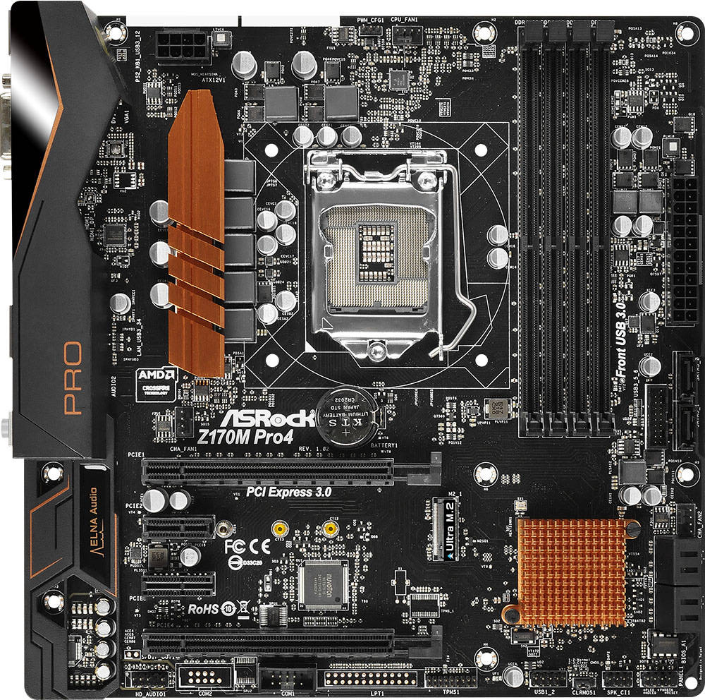 Asrock z170 pro4 разгон